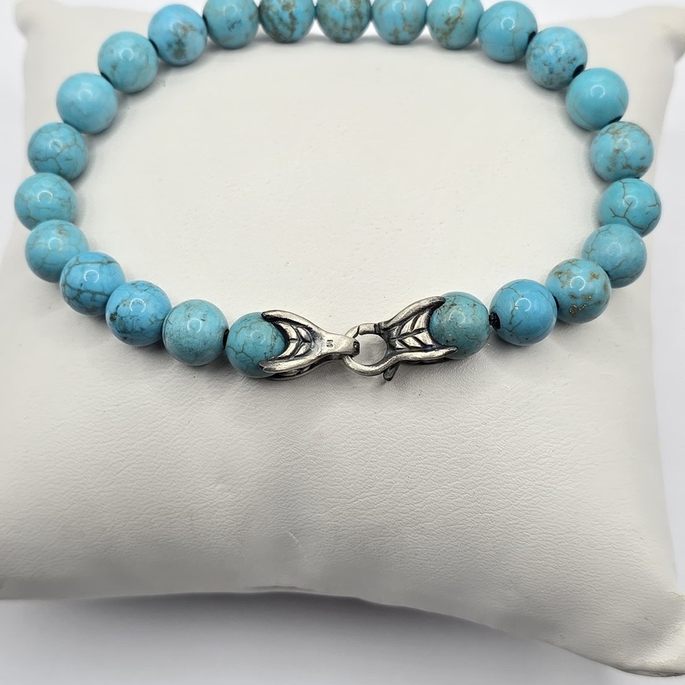David Yurman Spiritual bead bracelet with Turquoise 8mm